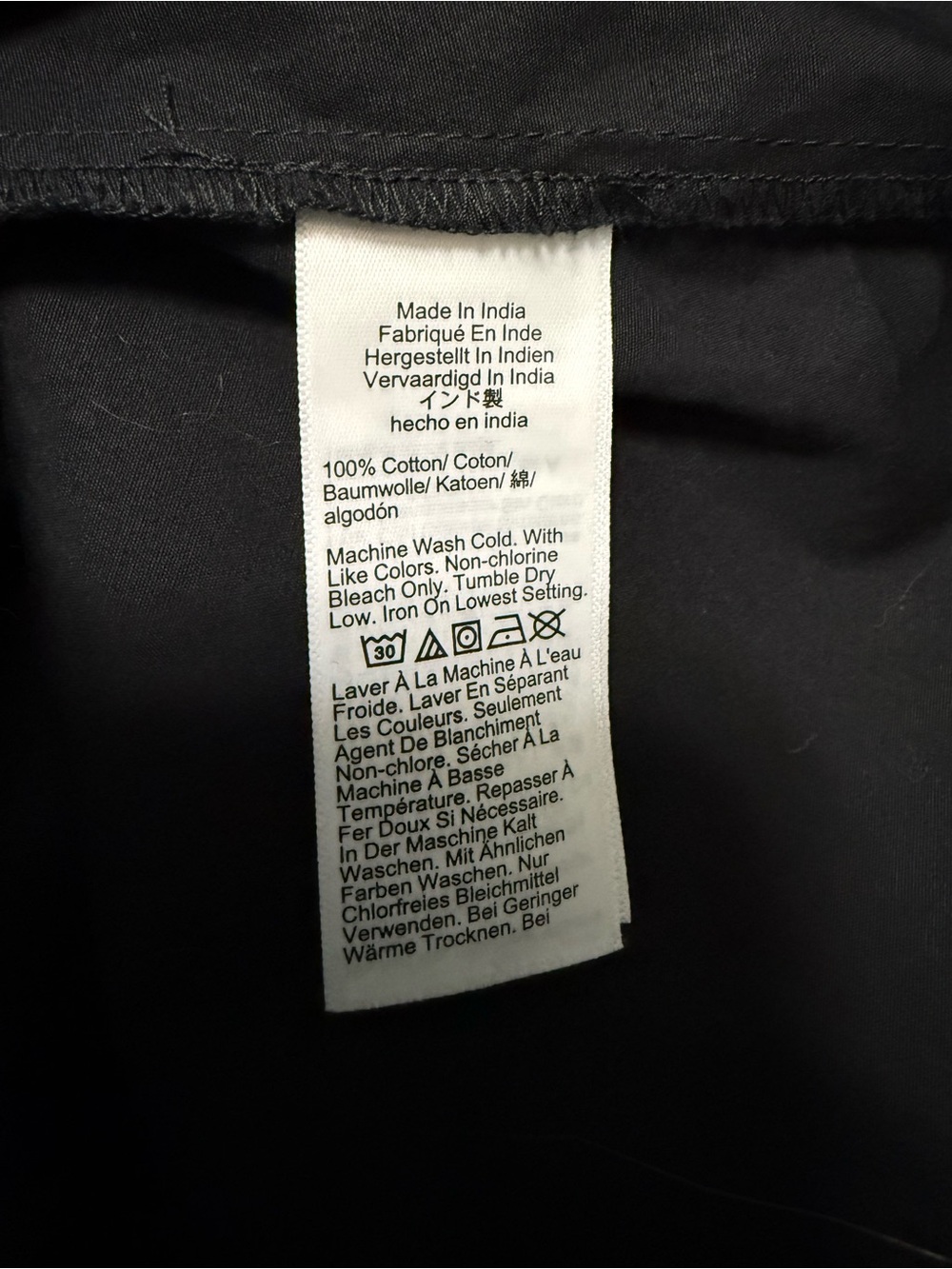 J. Crew Amelia maxi shirt-dress in back cotton poplin 2X - Picture 9 of 10